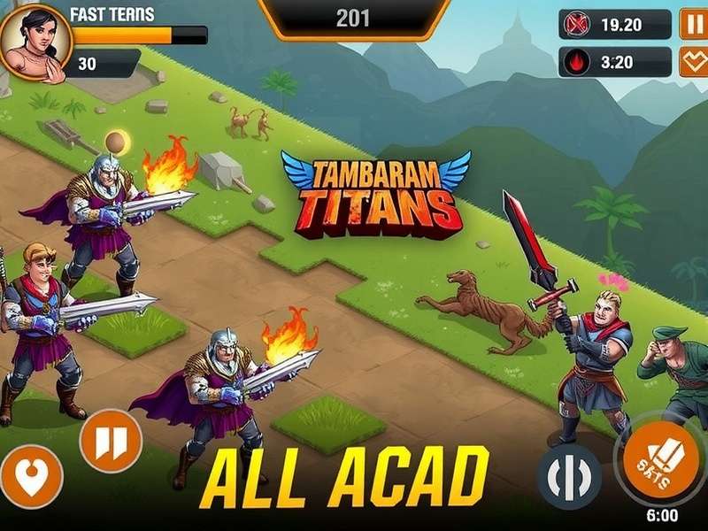 Tambaram Titans War Heroes Gameplay Screenshot